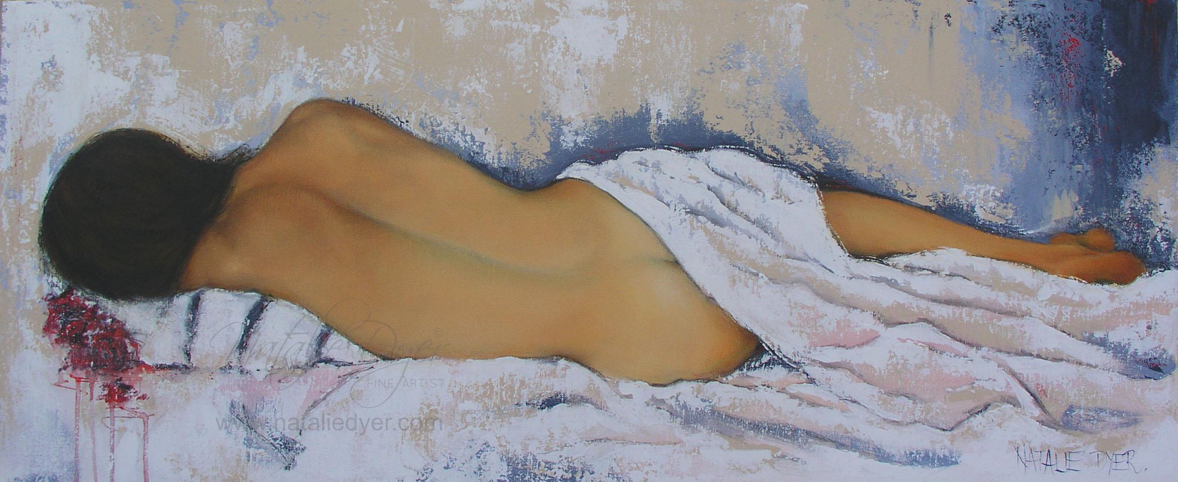 Afternoon Delight, an open edition canvas print by Natalie Dyer, Figurative series, Sunshine Coast Australia