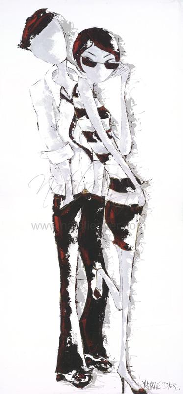 The Look, a limited edition fine art print by Natalie Dyer, French Connection series, Sunshine Coast Australia