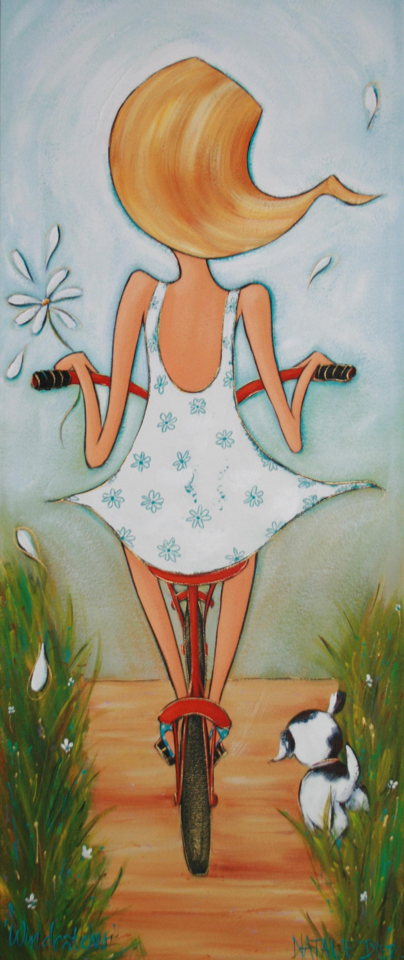 Windcatcher, a limited edition fine art print by Natalie Dyer, Whimsical series, Sunshine Coast Australia