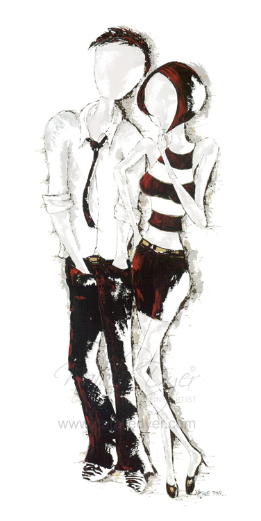 Just a Thought, a limited edition fine art print by Natalie Dyer, French Connection series, Sunshine Coast Australia