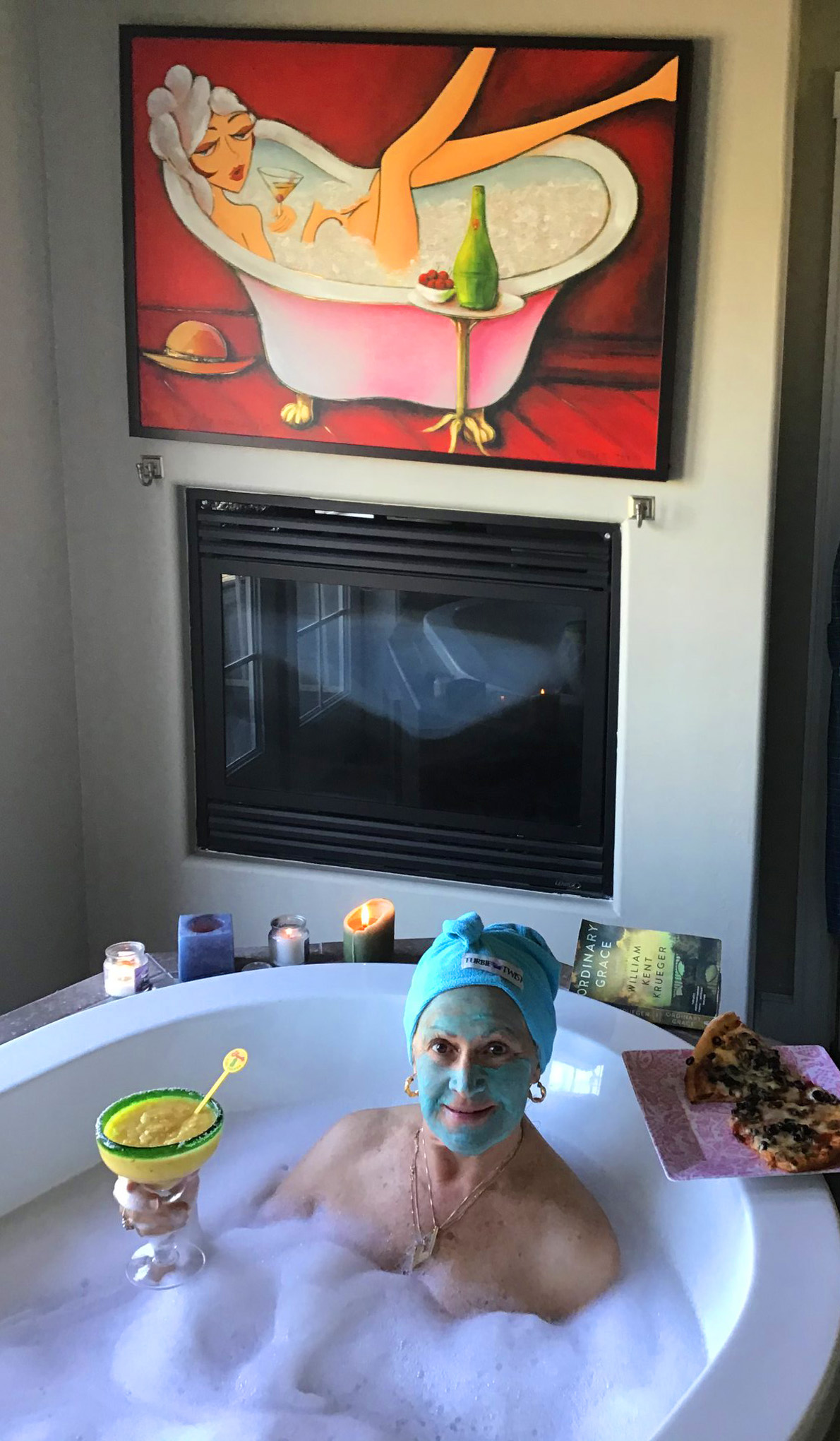 Joie de Vivre hanging in a customer's home