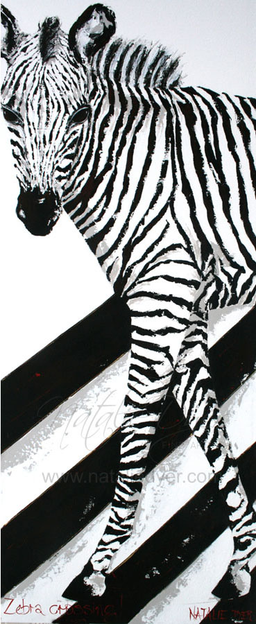 Zebra Crossing, a limited edition fine art print by Natalie Dyer, Scapes, Florals and Fauna series, Sunshine Coast Australia